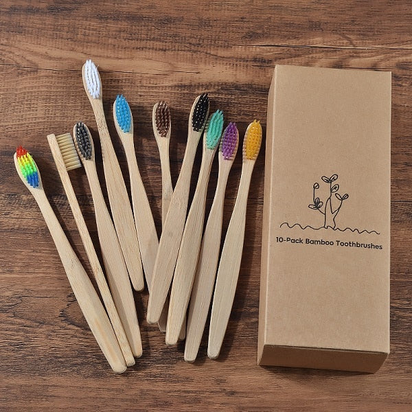 co Friendly wooden Tooth Brush